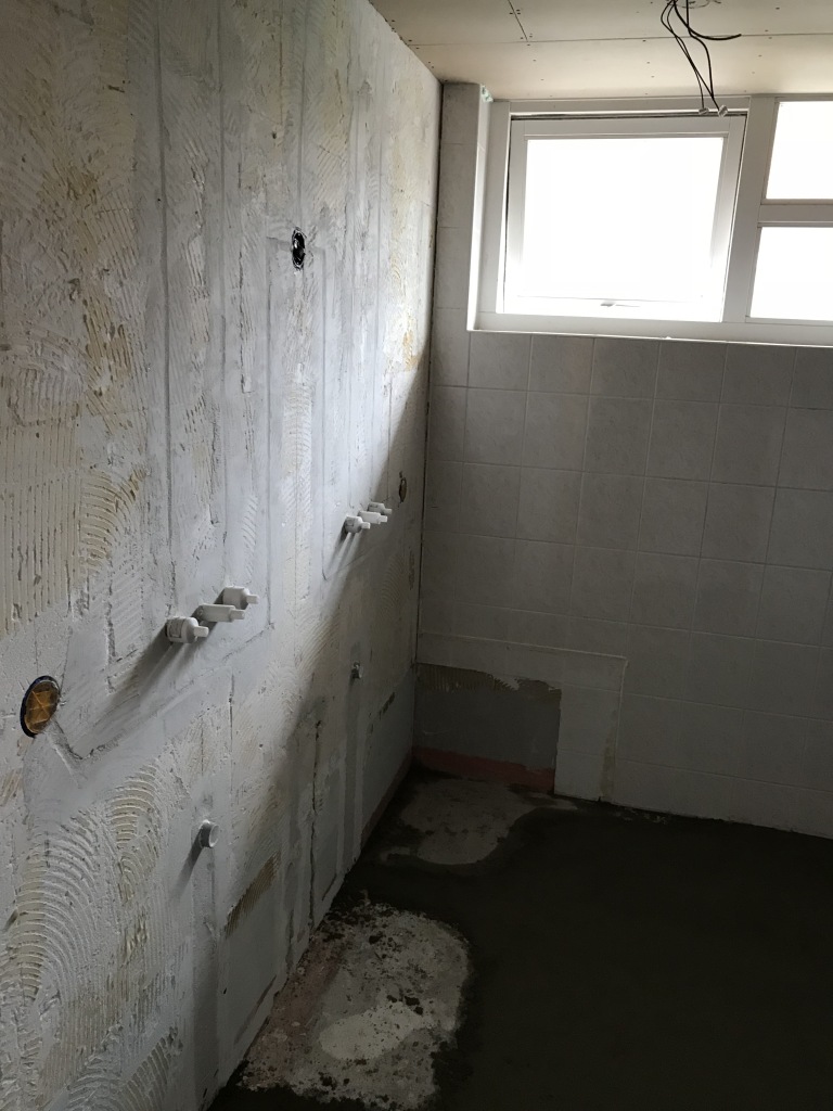 Badkamer renovatie