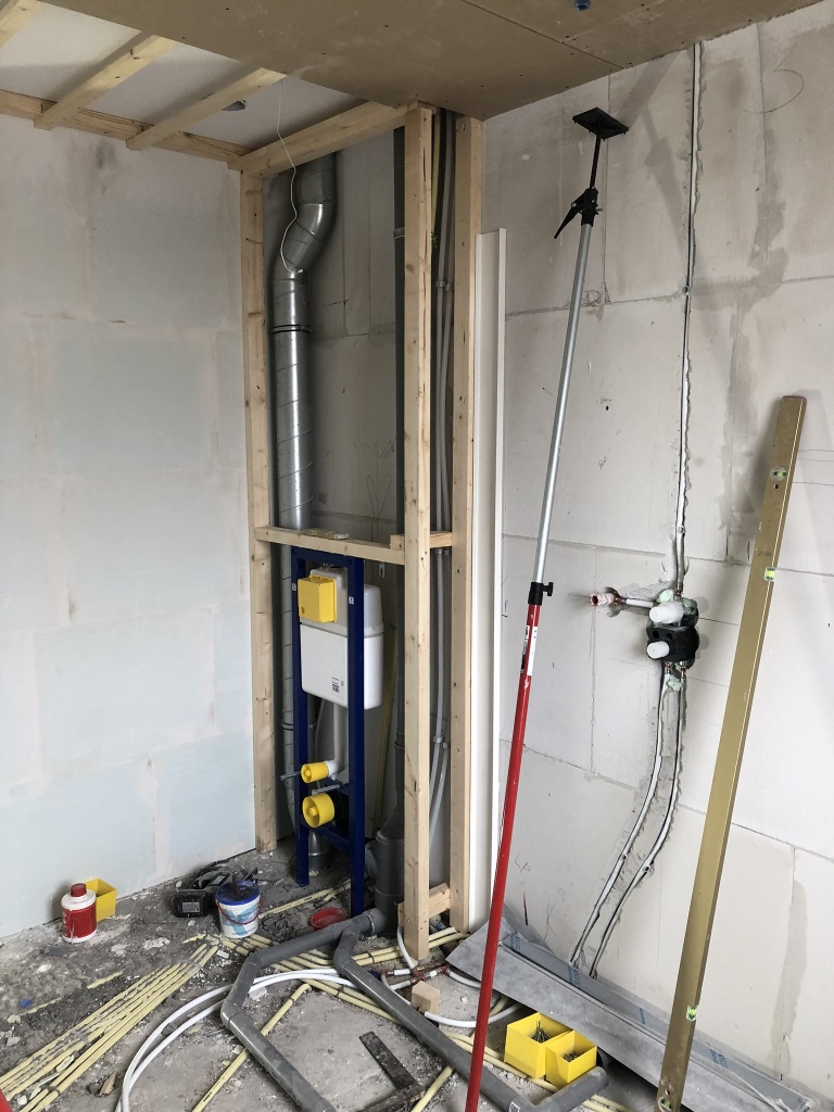 Nieuwbouw Badkamer & Toilet